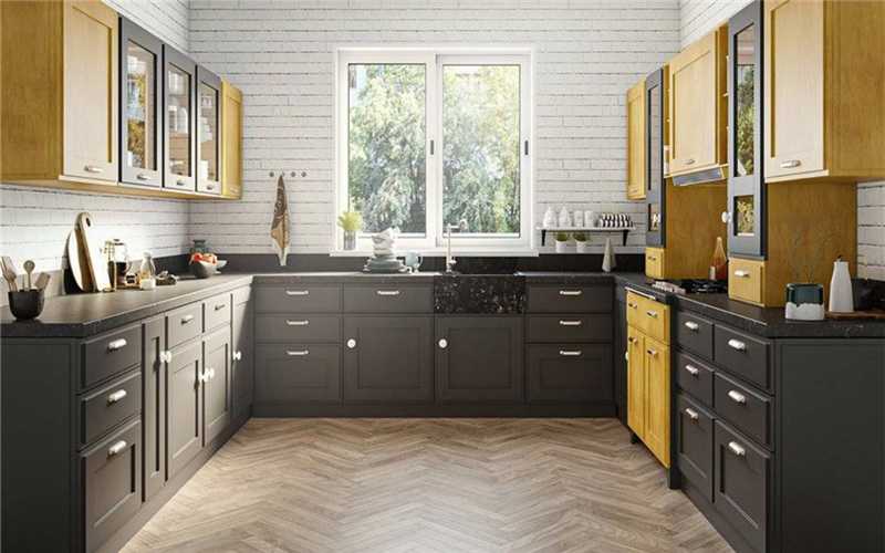 U-Shaped Classic Kitchen
