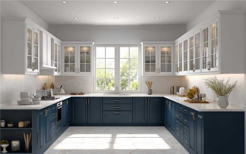U-Shaped Classic Kitchen