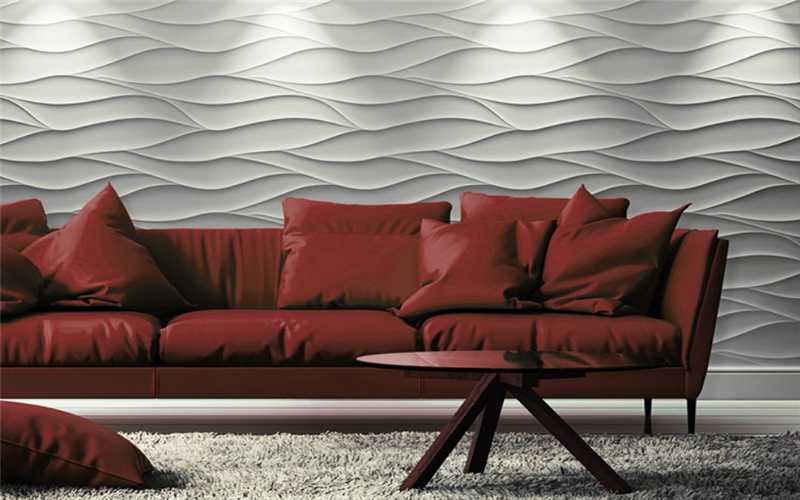 3D Wave Wall Panel