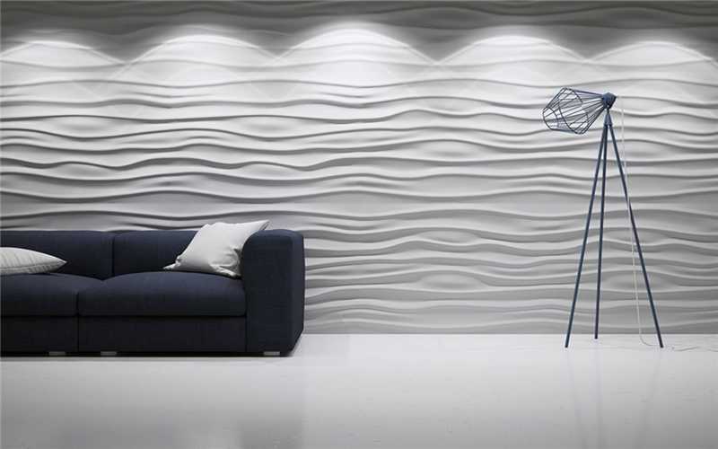 3D Wave Wall Panel